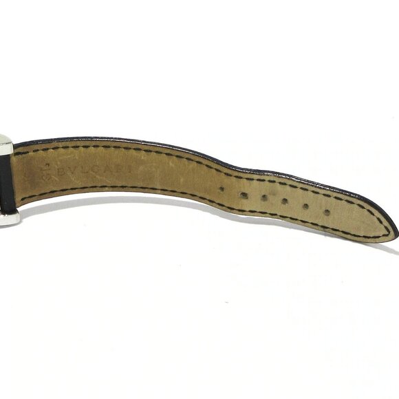 Auth BVLGARI Rettangolo RT45S L**** Black Unisex Wrist Watch - Picture 7 of 11